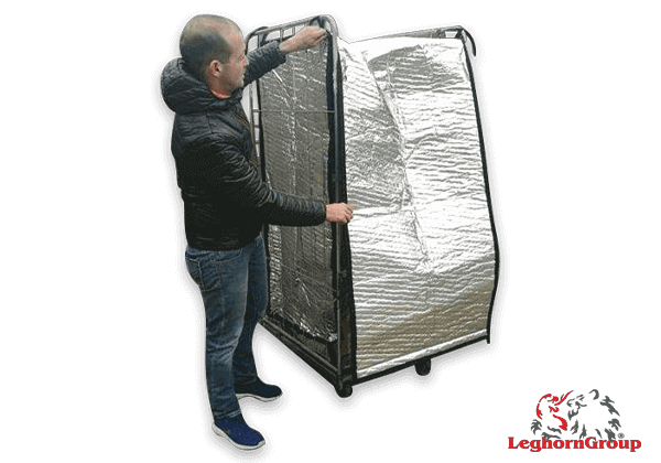 Aluminum Insulation Cover For Roll Container