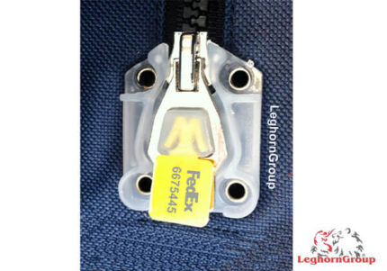 anchor shaped plastic seals zip stop standard