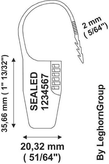 lock type seal ocypiteseal technical drawing