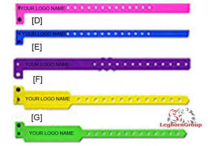 plastic identification wristbands