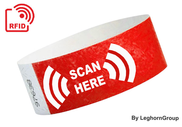 RFID Tyvek Wristbands