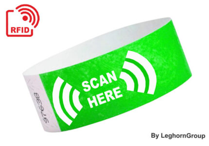 rfid tyvek wristbands