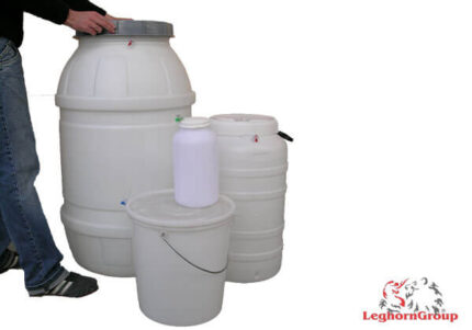 sealable plastic drums