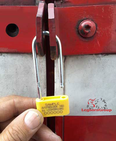 security seal padlockseal 160-4 how to use
