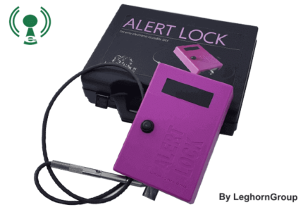 self-powered electronic system alert lock