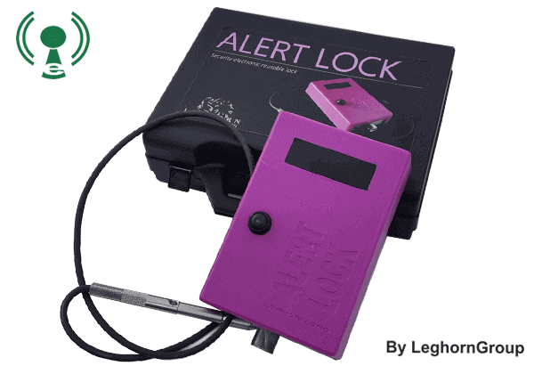 Electronic Reusable Security Seal Alert LOCK