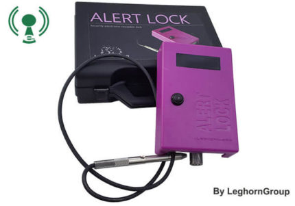 self-powered electronic system alert lock
