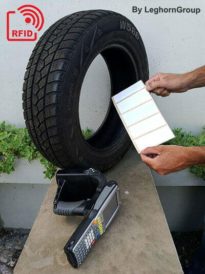 tire rfid smart label how to use