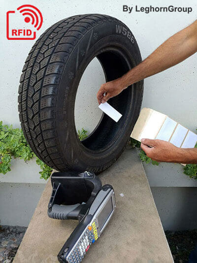 tire rfid smart label how to use