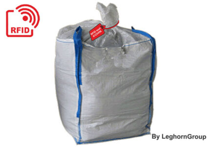 rfid seals management traceability industrial sludge bags