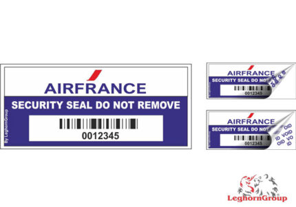 security labels for airports airlines