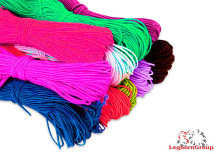 coloured elastic cord for ear loop face mask