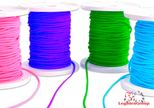 Coloured Elastic Cord For Ear Loop Face Mask