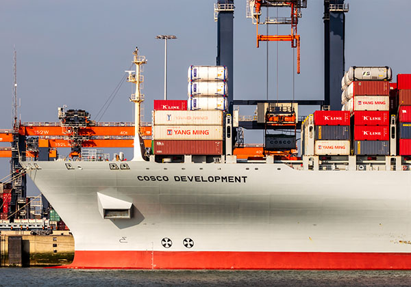 4. COSCO – China Ocean Shipping Company
