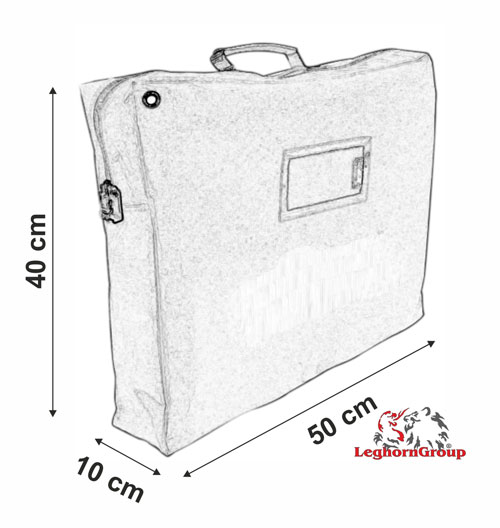 RFID document security bag