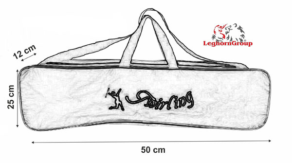 Padova Nylon Bag with Shoulder Strap and Handles