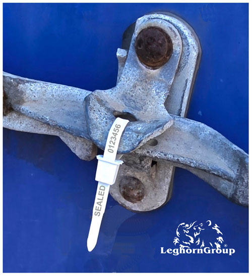 plastic seal for empty containers